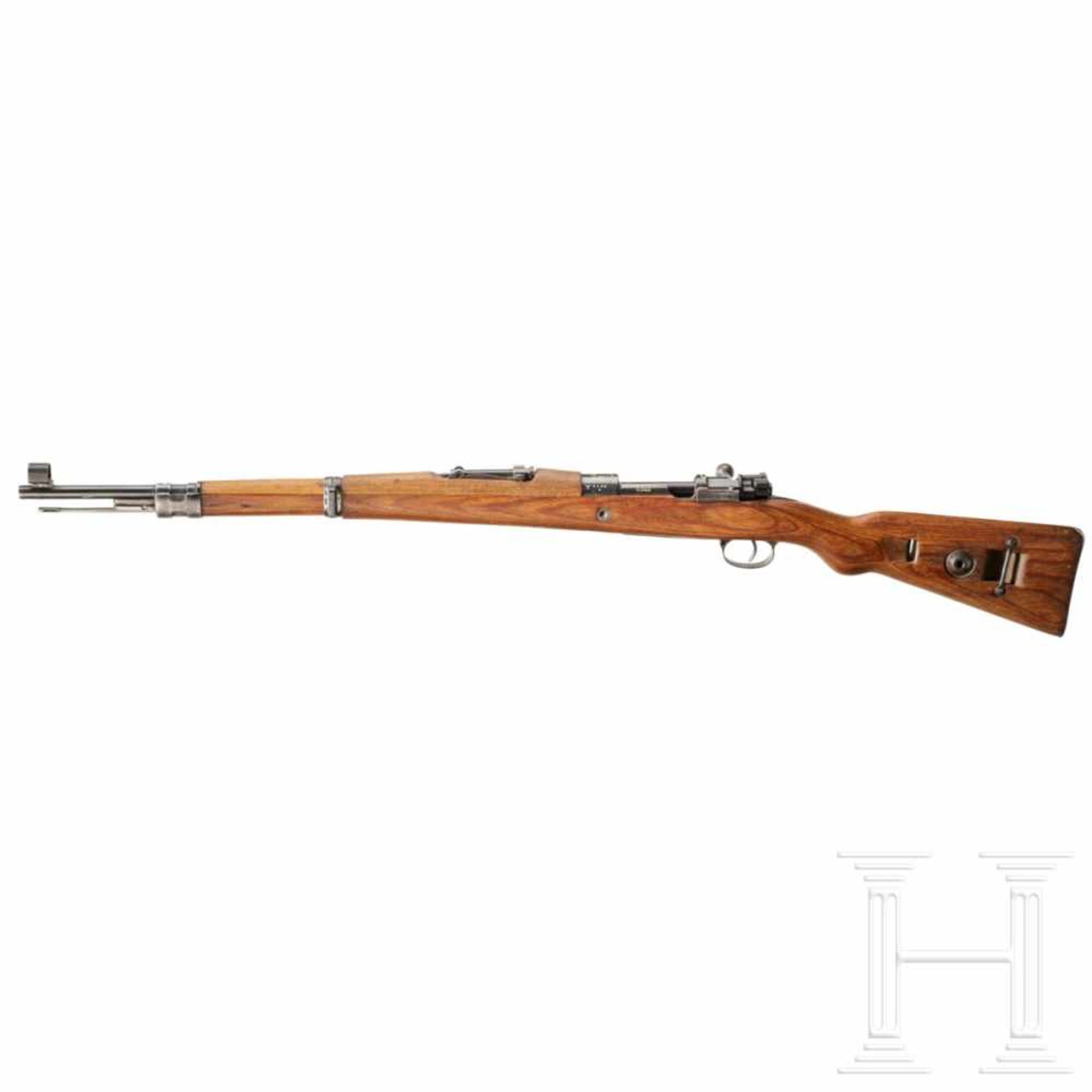 A rifle "G 24(t), code "dou - 41"Kal. 8x57 IS, Nr. 6486a, Verschluss nicht nummerngleich, alle - Bild 2 aus 3