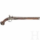 A long flintlock pistol, probably Poland or Russia, ca. 1710/20Achtkantiger, in rund übergehender