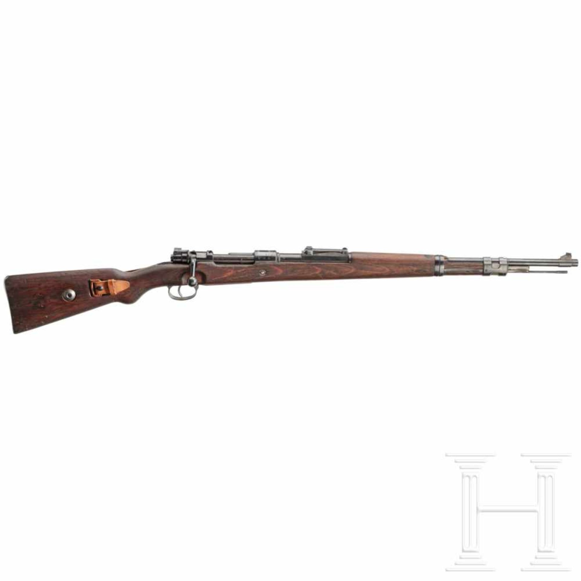 A carbine 98 k, code "147 - 1938"Kal. 8x57 IS, Nr. 2492m, nummerngleich inkl. Schrauben bis auf