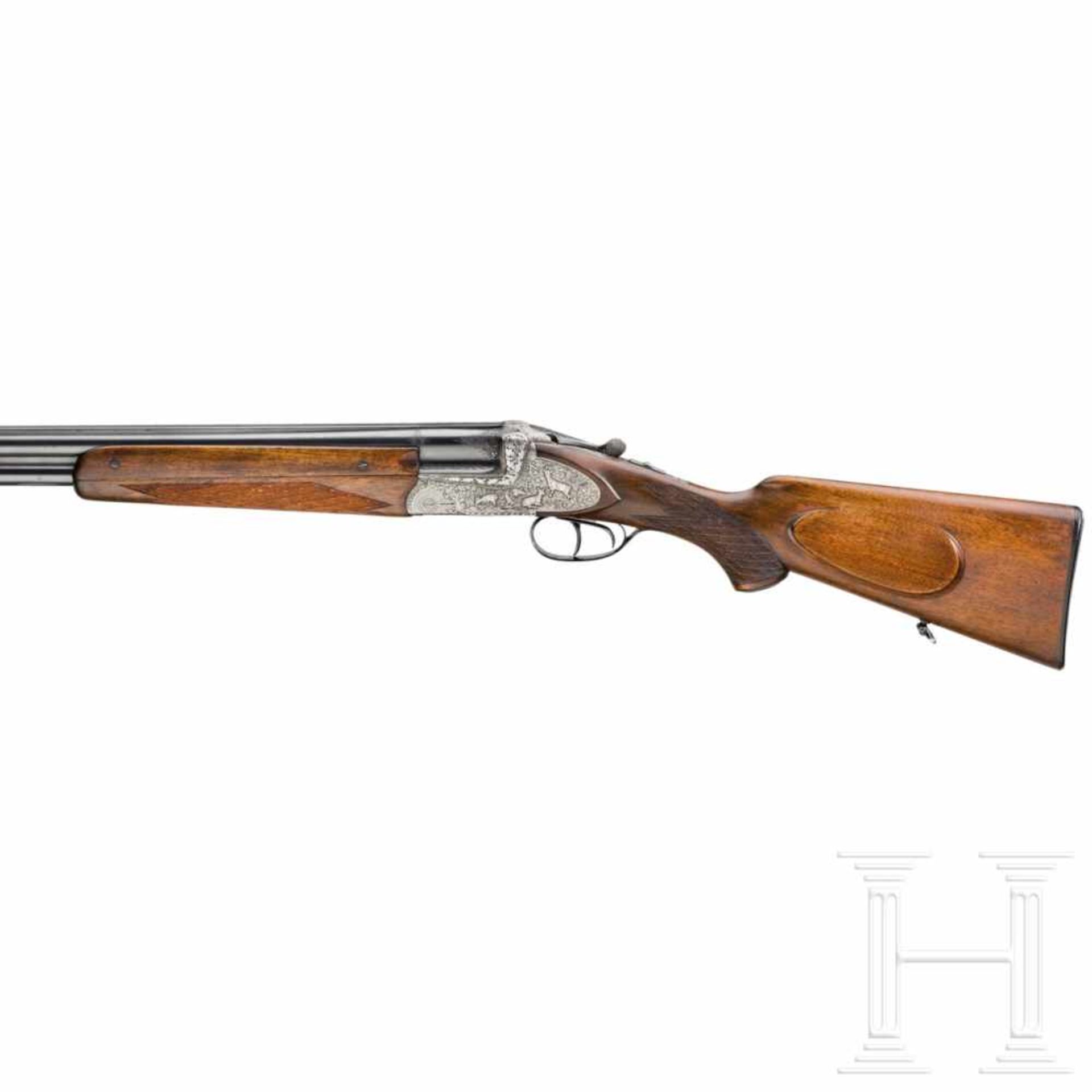 A Simson Suhl over-and-under shotgun with rifle-shotgun interchangeable barrel and Hensold - Bild 2 aus 3