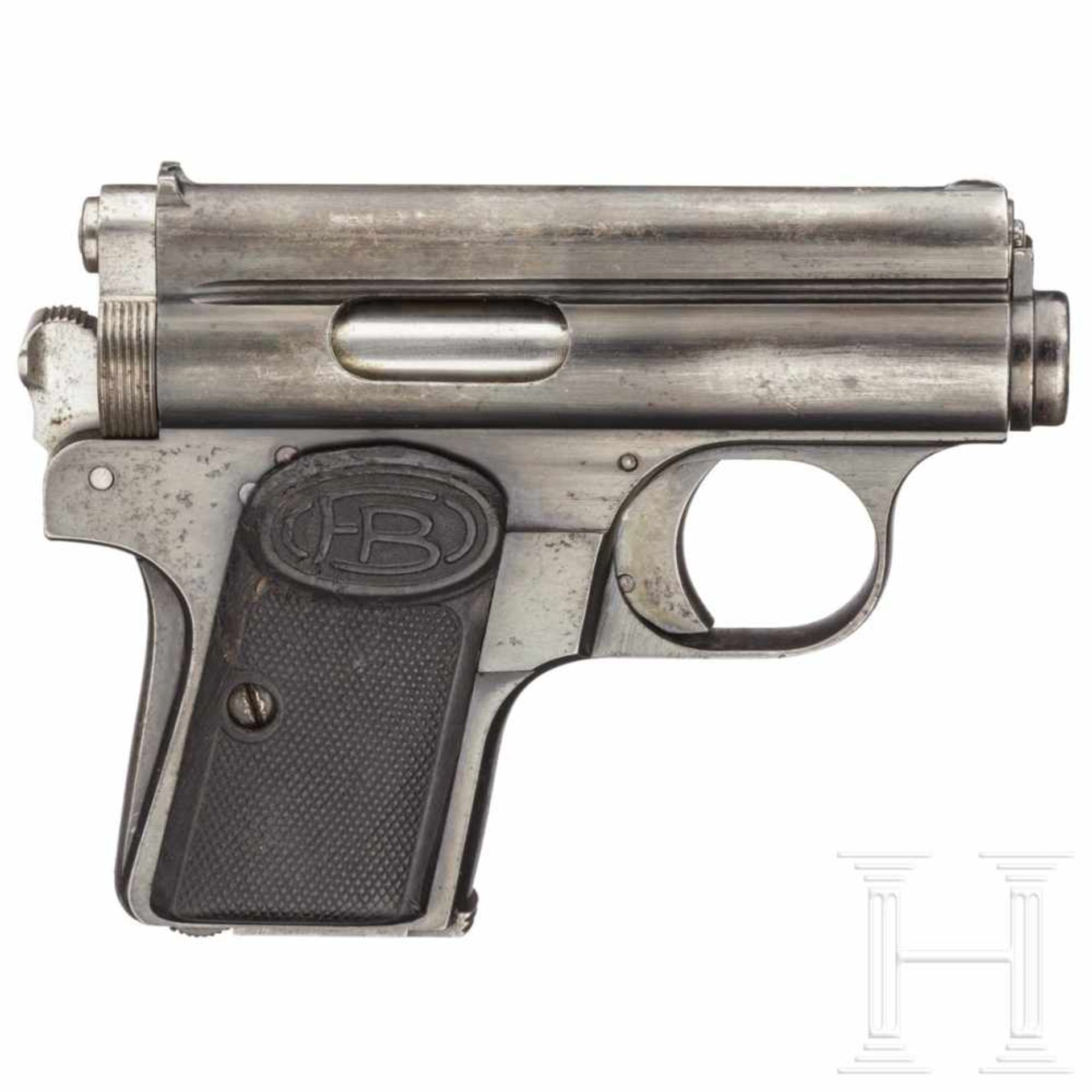 A Frommer M Baby cal. 9mm with holsterKal. 9 mm Brown. kurz, Nr. 24294, Blanker Lauf. - Bild 2 aus 4