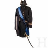 A uniform ensemble of a naval officer, 1st half of the 20th centurySchön erhaltener Zweispitz aus