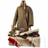 A uniform and equipment ensemble of an army officer in the 2nd world warFeldmütze aus