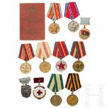 16 awards and 3 copies, Soviet Union, from 1943 onwards2 Ruhmesorden 3. Klasse, rückseitig Verl.-