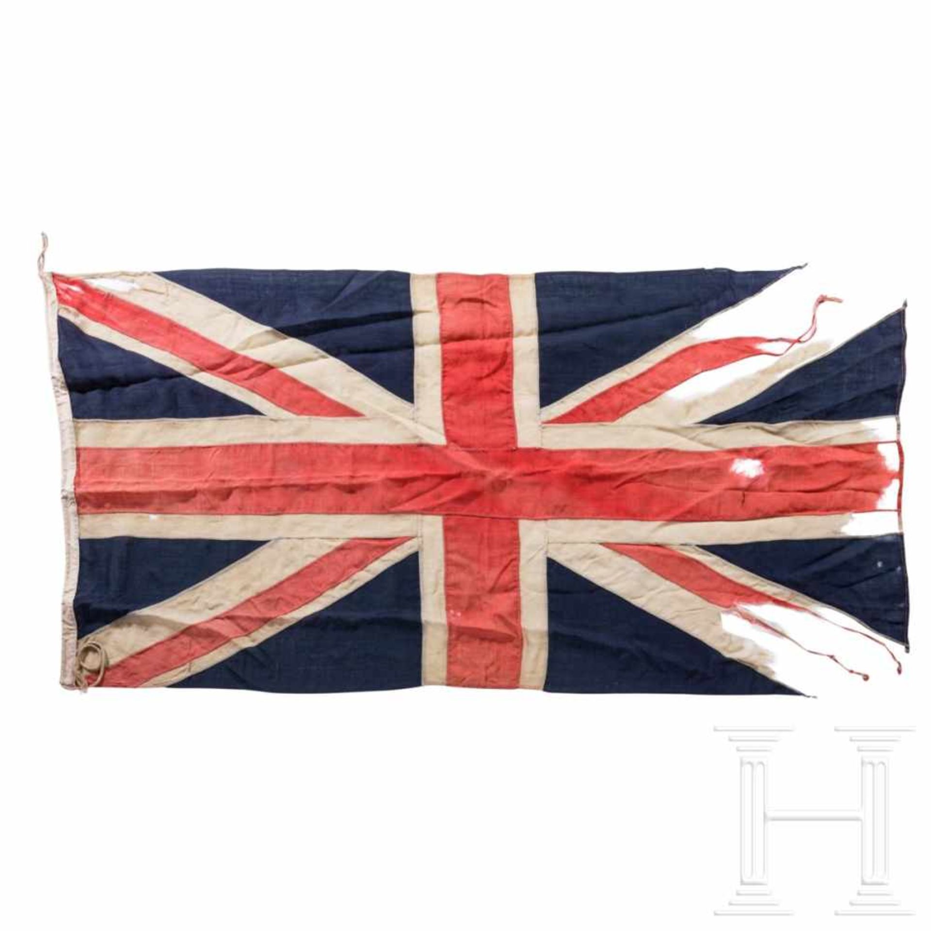 OPERATIONS ‘OVERLORD’/’NEPTUNE’: a very rare historic British Union Flag carried by Sub-Lieutenant - Bild 2 aus 10