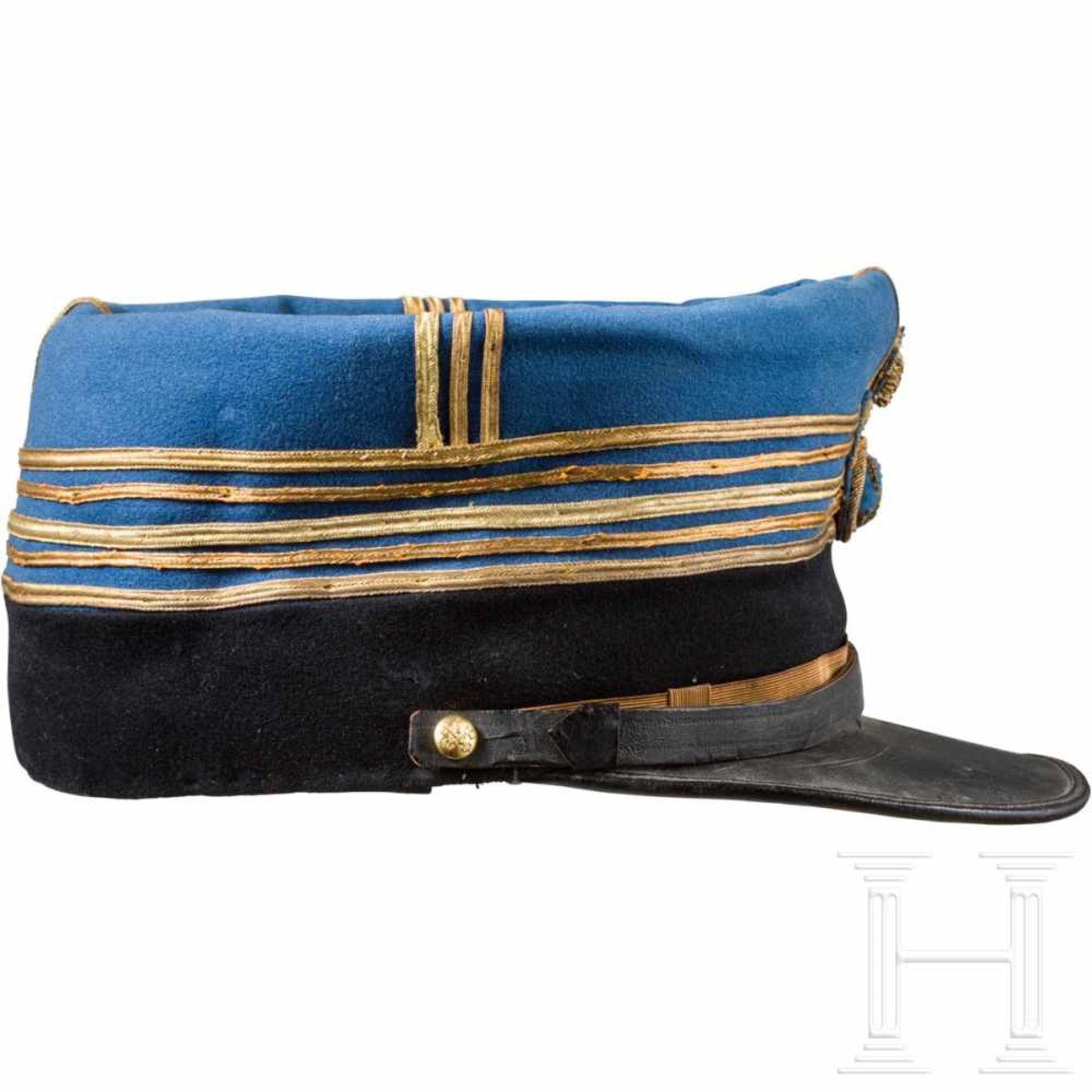 Cap, bandelier and aiguillette for officers of the "Guardia Nobile", early 20th centuryKorpus aus - Bild 2 aus 3