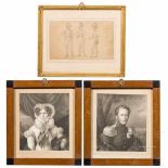 Prince Heinrich of Prussia (1862-1929) - three pictures from HemmelmarkEin Paar Lithografien von