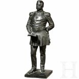 A bronze figure of Prince Karl Anton von Hohenzollern (1811 - 1885) as a generalMassive Bronze,