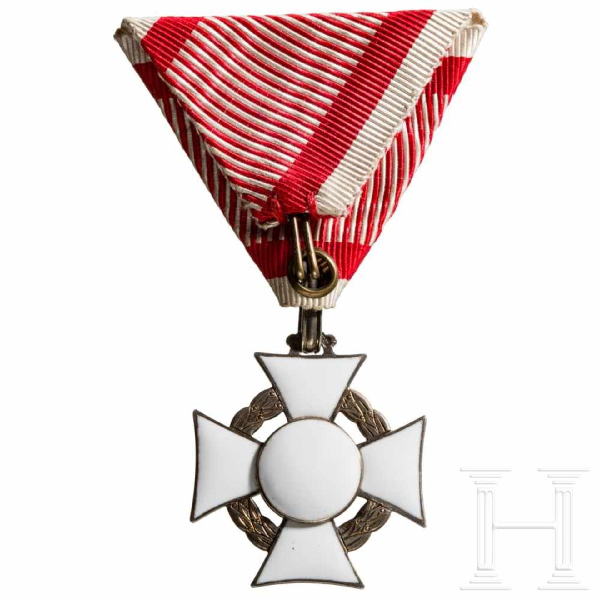 Military Merit Cross - a cross of the 3rd class with war decorationDie Auszeichnung am roten - Bild 3 aus 3