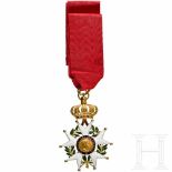 Order of the Legion of Honour - a commander's cross of the Second EmpireDetailliert gefertigtes,