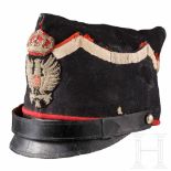 A cap for members of the Royal Guards of the Corazzieri, 1900 – 1946 / Berretto d'un corazziere