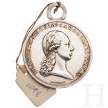 A Tyrolean Commemorative Medal for Bravery, 1796Große silberne Medaille für Offiziere mit