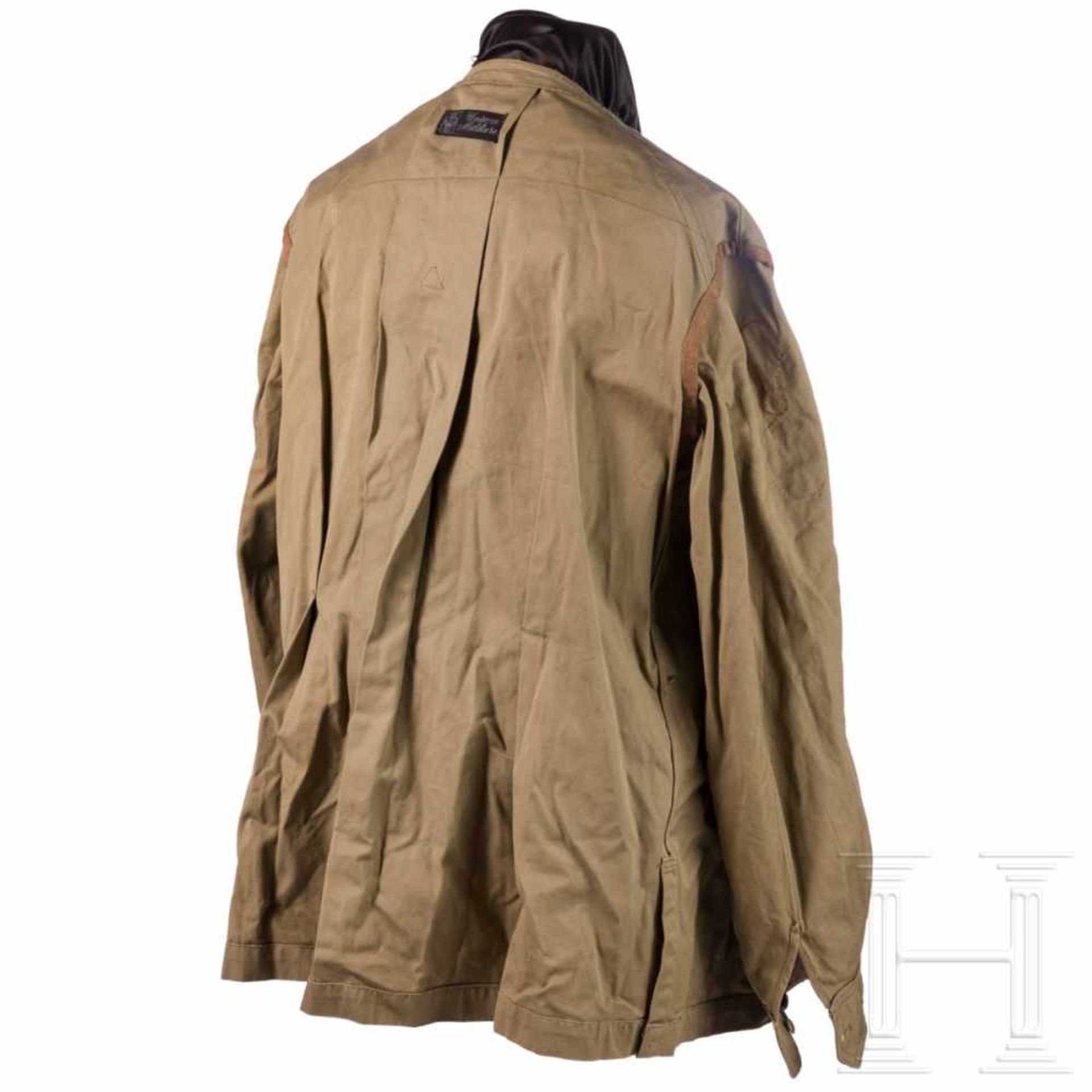 A summer uniform for a training officer of the paratroopers in World War IIUniform tunic made of - Bild 6 aus 6