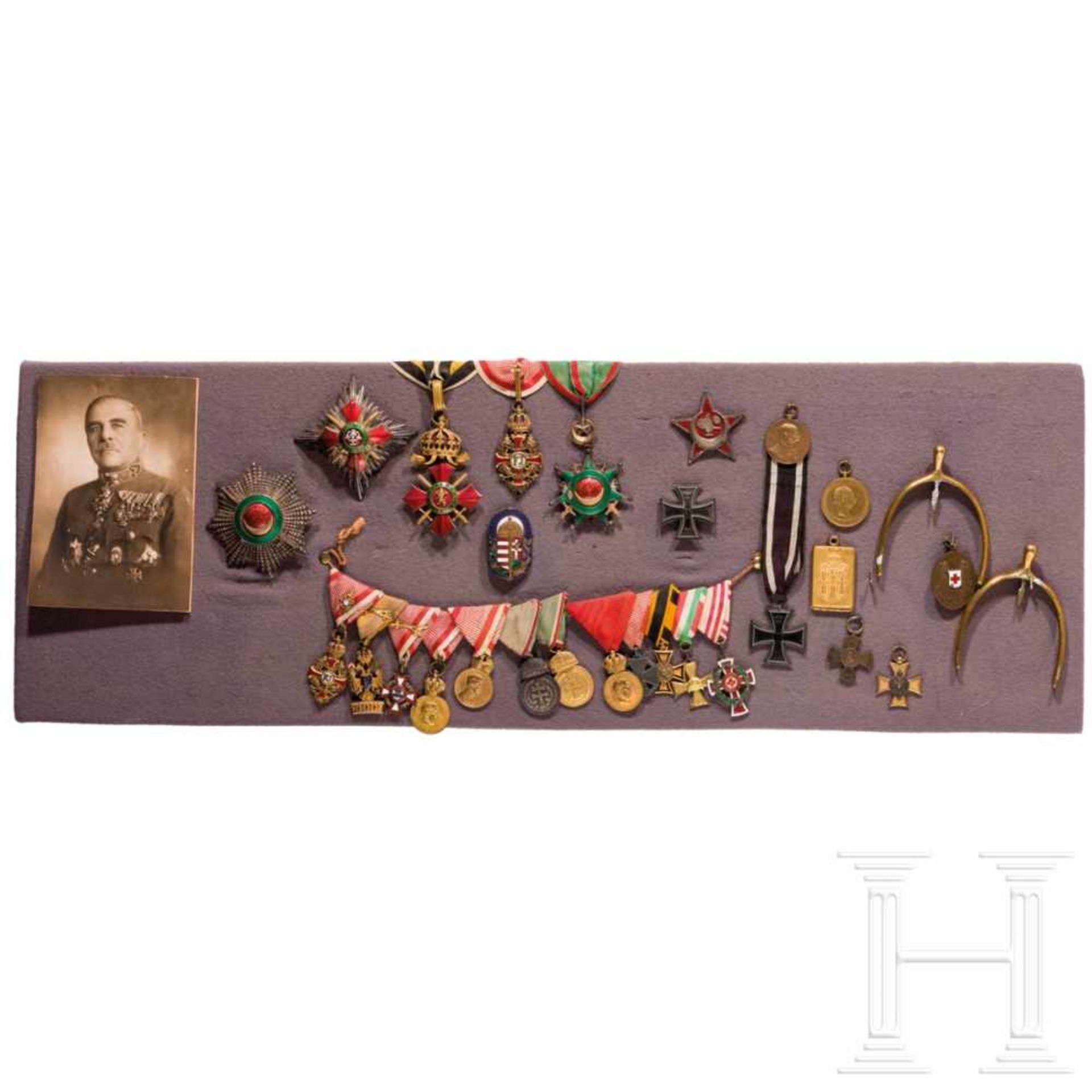 Awards and paintings belonging to Lieutenant Field Marshal Sándor KontzOrder of Franz Joseph,