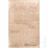 Frederick the Great - a personally signed letter to King Charles V of both Sicilies of 26.6.