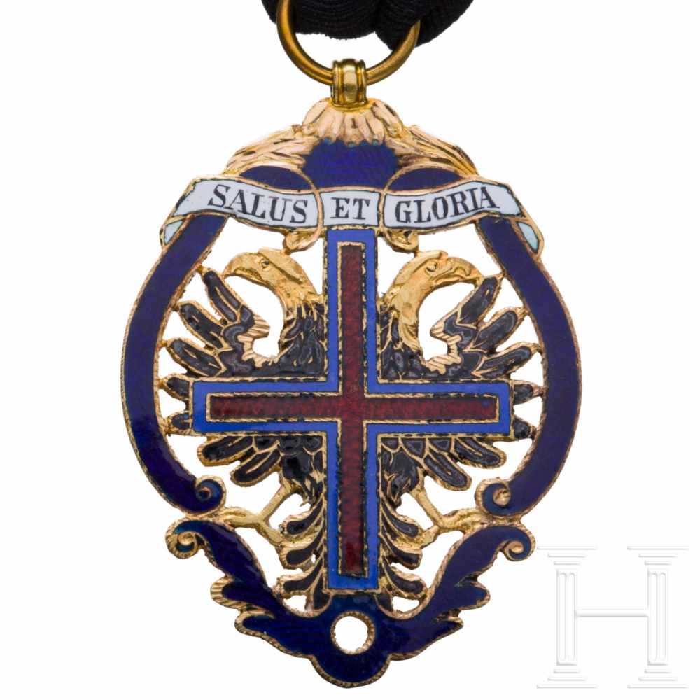 A Star Cross Order for ladiesIn aufwendiger Goldschmiedetechnik gefertigte Ordensdekoration des - Image 3 of 4