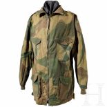 A camouflage clothing for paratroopers in World War II"Denison smock" aus derbem, tarnfarbig