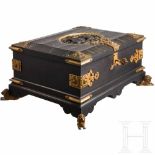 King Carol I of Romania (1835 – 1914) – a splendid ebony case as a gift for Grand Admiral von