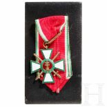 Hungarian Order of Merit, Commander's Cross with swordsSilber vergoldet, farbig emailliert mit