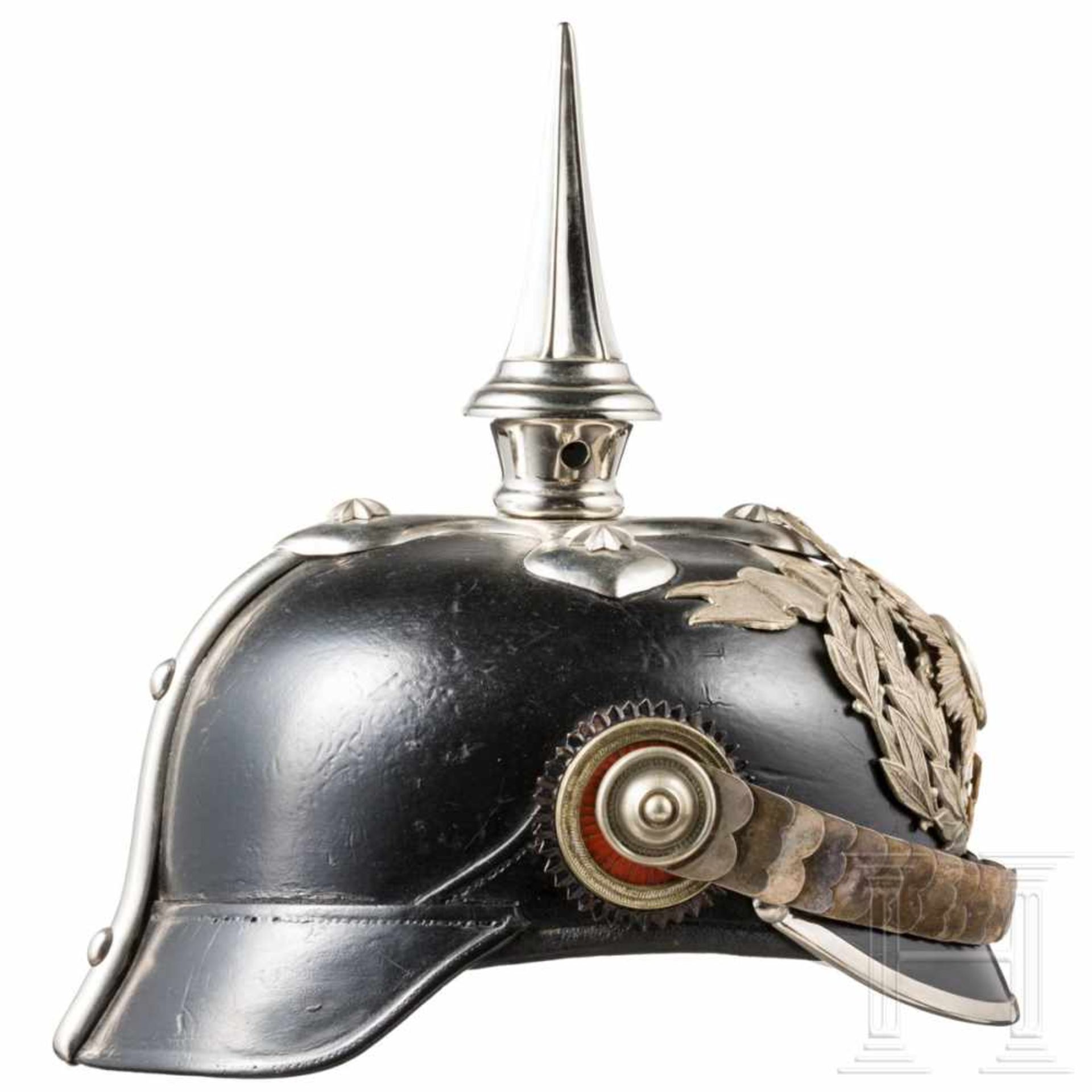 A helmet for officers of the Life Guard Infantry Regiment (1. Großherzogliches) no. 115Black - Bild 4 aus 6