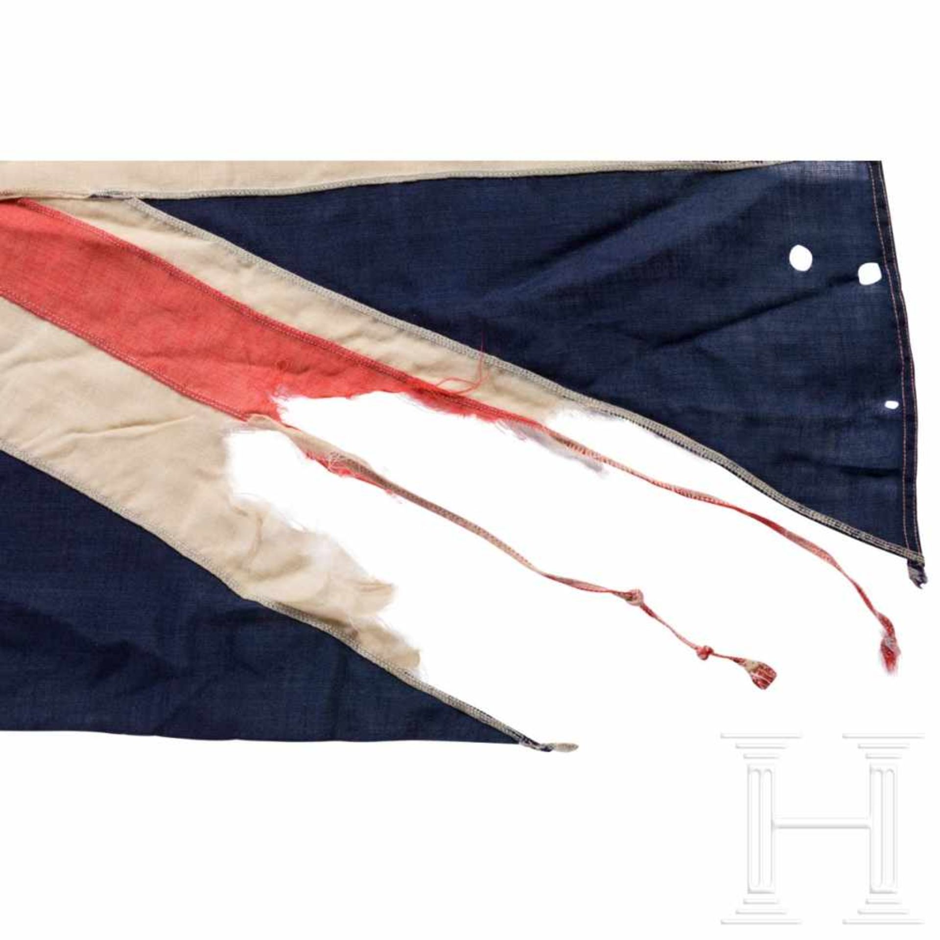 OPERATIONS ‘OVERLORD’/’NEPTUNE’: a very rare historic British Union Flag carried by Sub-Lieutenant - Bild 7 aus 10
