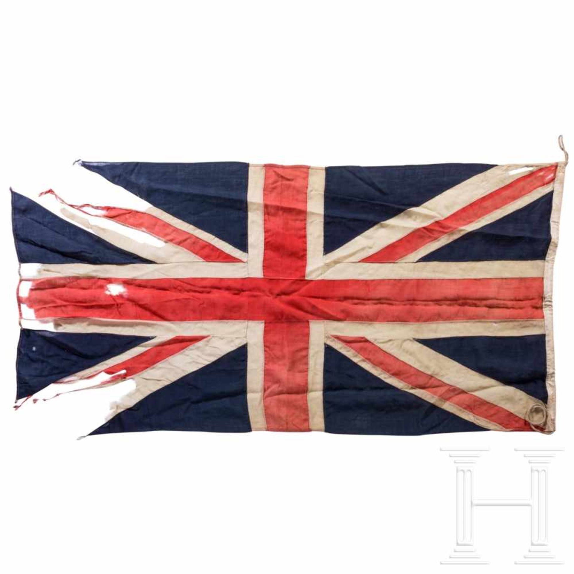 OPERATIONS ‘OVERLORD’/’NEPTUNE’: a very rare historic British Union Flag carried by Sub-Lieutenant - Bild 3 aus 10