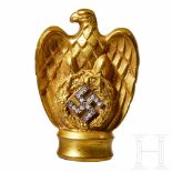 A Pommel of the honor dagger of the KriegsmarineWith brilliants, heavy, fire-gilt bronze knob in the