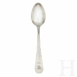 Adolf Hitler – a Demitasse Spoon from his Personal Silver ServiceSo called “informal pattern” with