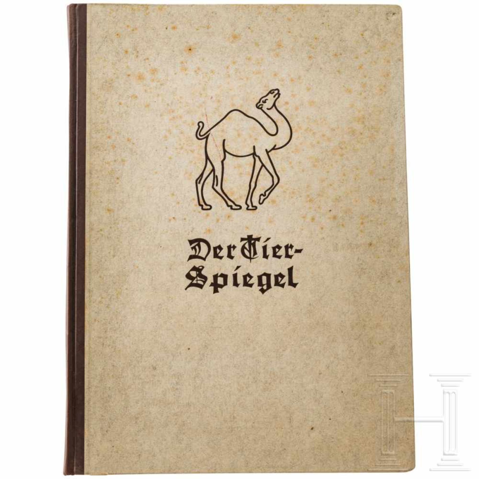 Edda Göring - "Der Tier-Spiegel", Weihnachtsgeschenk der Hermann-Göring-Meisterschule für Malerei, - Bild 3 aus 3