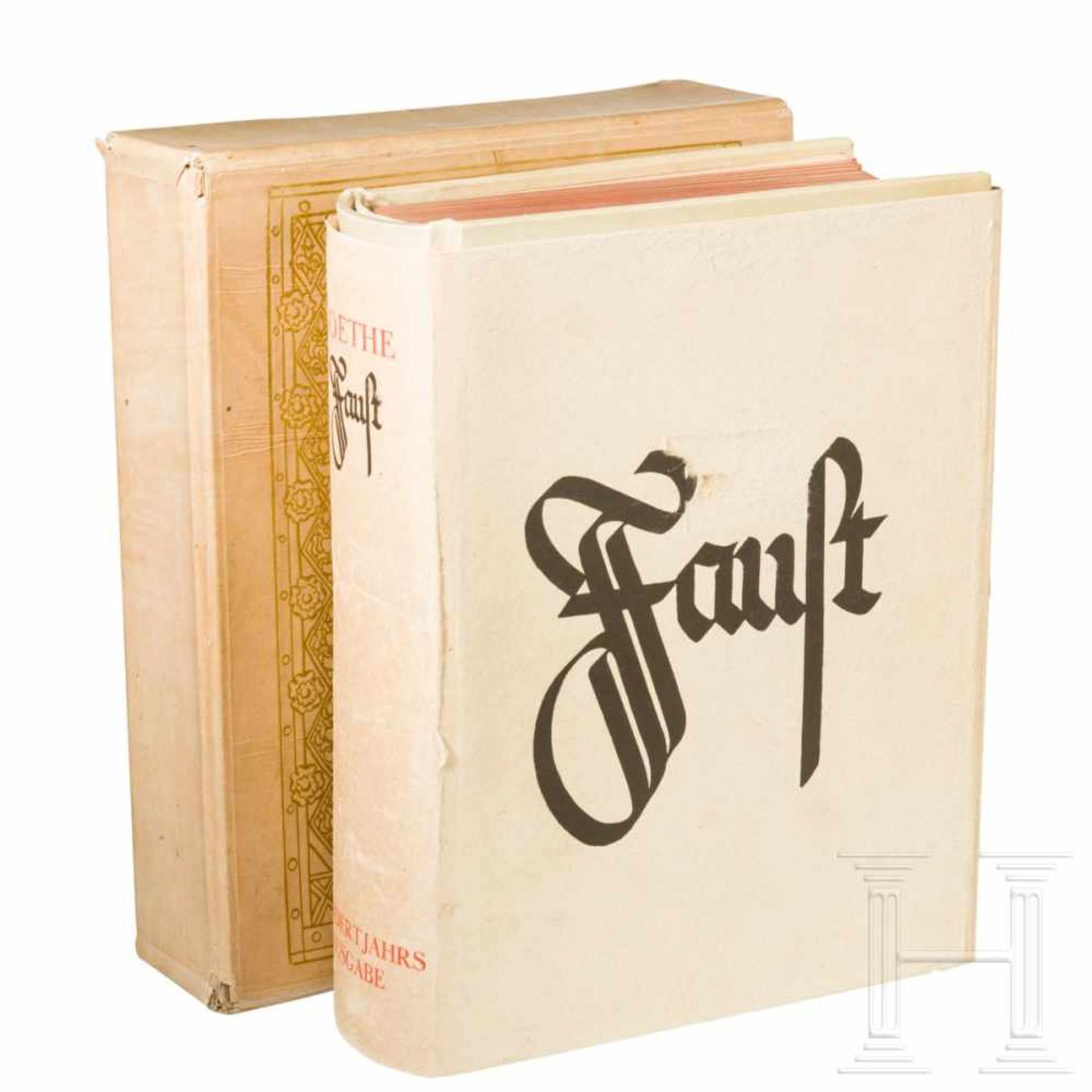 Johann Wolfgang von Goethe - "Faust", aus der Privatbibliothek Hermann Görings1938 in limitierter - Bild 2 aus 3