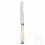 Adolf Hitler – a Dinner Knife from his Personal Silver ServiceSo called “formal pattern” with raised