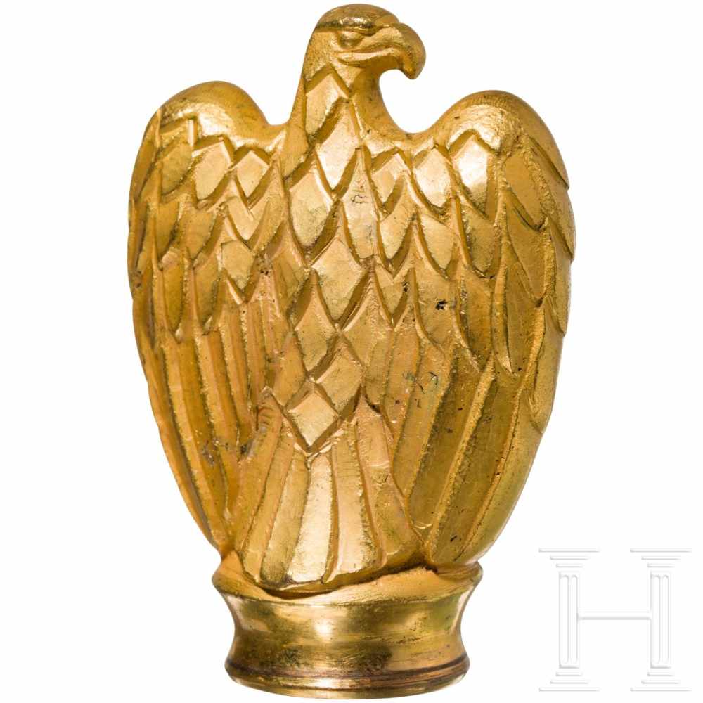 An eagle pommel from the honour dirk of the military navy with diamondsEickhorn type, in the highest - Image 3 of 4