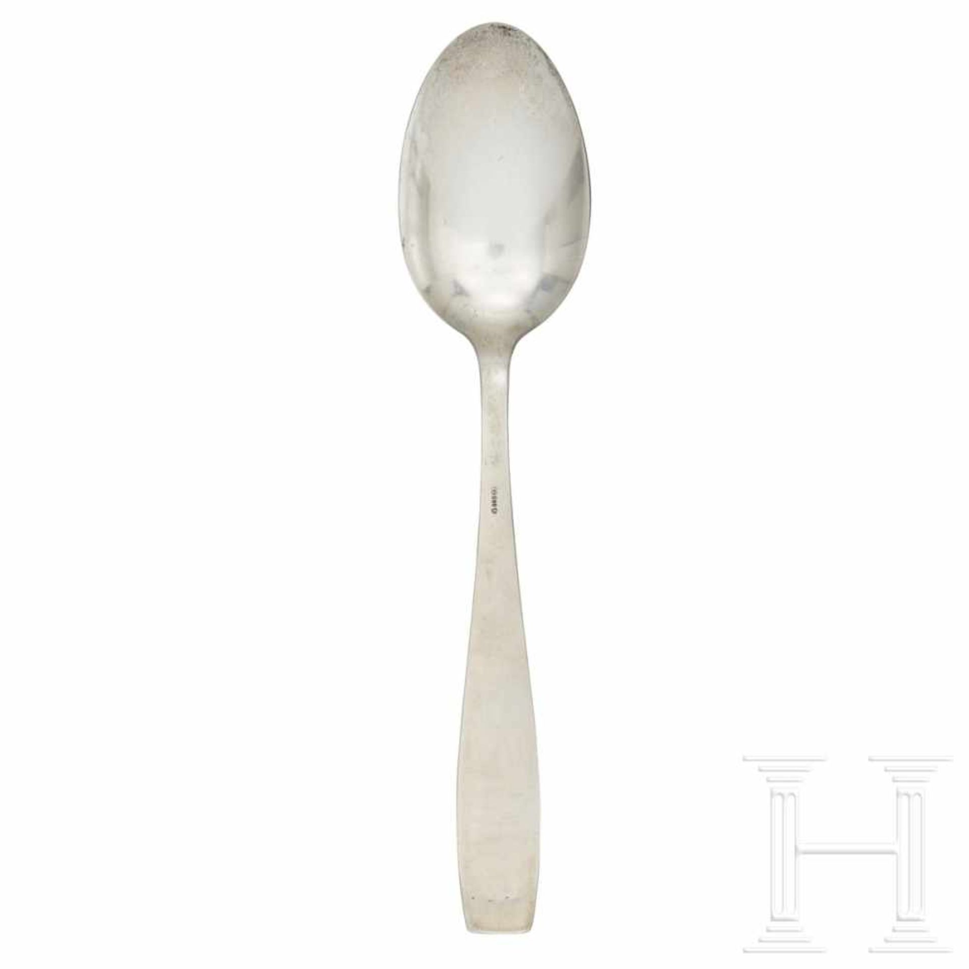 Adolf Hitler – a Serving Spoon from his Personal Silver ServiceSo called “formal pattern” with - Bild 2 aus 4