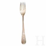 Adolf Hitler – a Salad Fork from his Personal Silver ServiceSo called “informal pattern” with raised