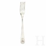 Adolf Hitler – a Dinner Fork from his Personal Silver ServiceSo called “informal pattern” with