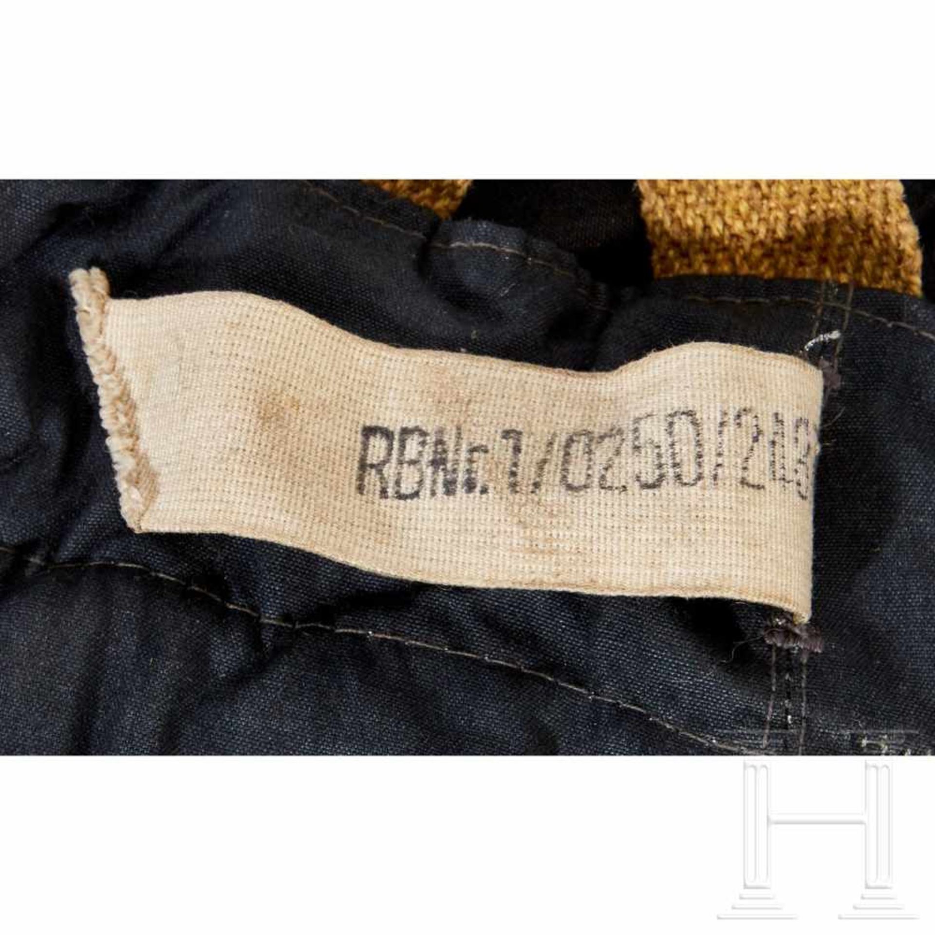 Winterhose für das fliegende PersonalBlue-grey woven cotton rayon fabric trousers, lined in dark - Bild 6 aus 6