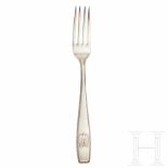 Adolf Hitler – a Dinner Fork from his Personal Silver ServiceSo called “formal pattern” with