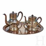 Adolf Hitler – a Beverage Serving Set from his Personal Silver ServiceA five-piece coffee and tea