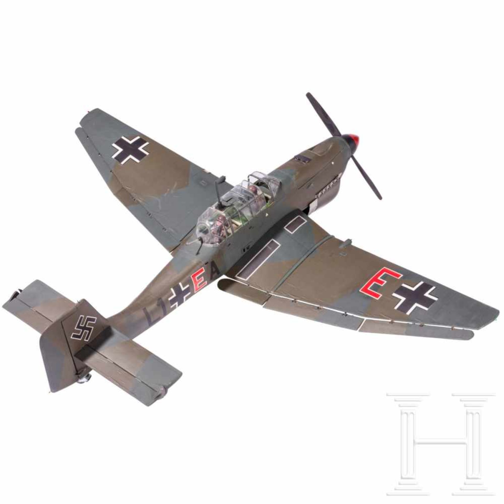 Detailed model of a Junkers Ju 87 B-1 StukaGute, maßstabsgetreue Fertigung dieses berühmten - Bild 3 aus 5