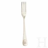 Adolf Hitler – a Lunch Fork from his Personal Silver ServiceSo called “informal pattern” with raised