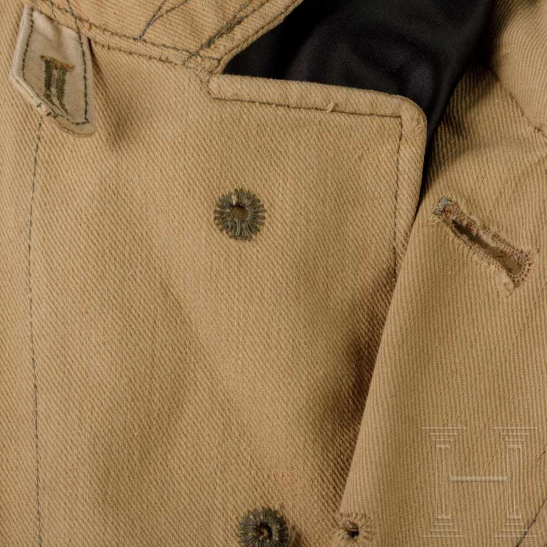 A tropical field blouse and shorts of the air forceKammerstück aus sandfarbenem Baumwollköper mit - Bild 6 aus 10