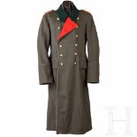 A greatcoat for a Generalmajor in the ArmyA converted greatcoat, upgraded upon promotion, in the