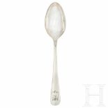 Adolf Hitler – a Serving Spoon from his Personal Silver ServiceSo called “informal pattern” with