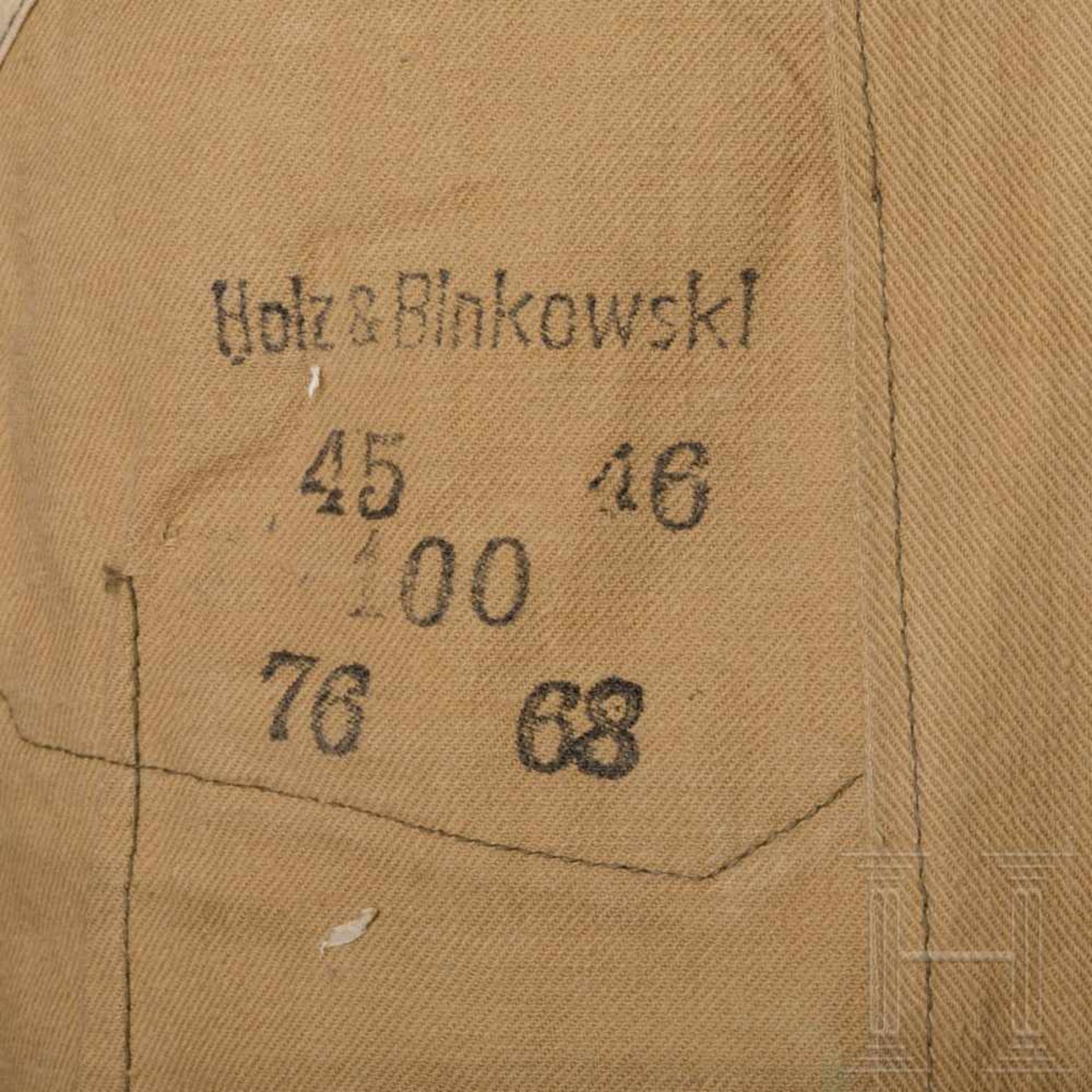 A tropical field blouse and shorts of the air forceKammerstück aus sandfarbenem Baumwollköper mit - Bild 7 aus 10