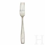 Adolf Hitler – a Dessert Fork from his Personal Silver ServiceSo called “formal pattern” with raised