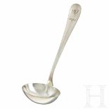 Adolf Hitler – a Gravy Ladle from his Personal Silver ServiceSo called “informal pattern” with