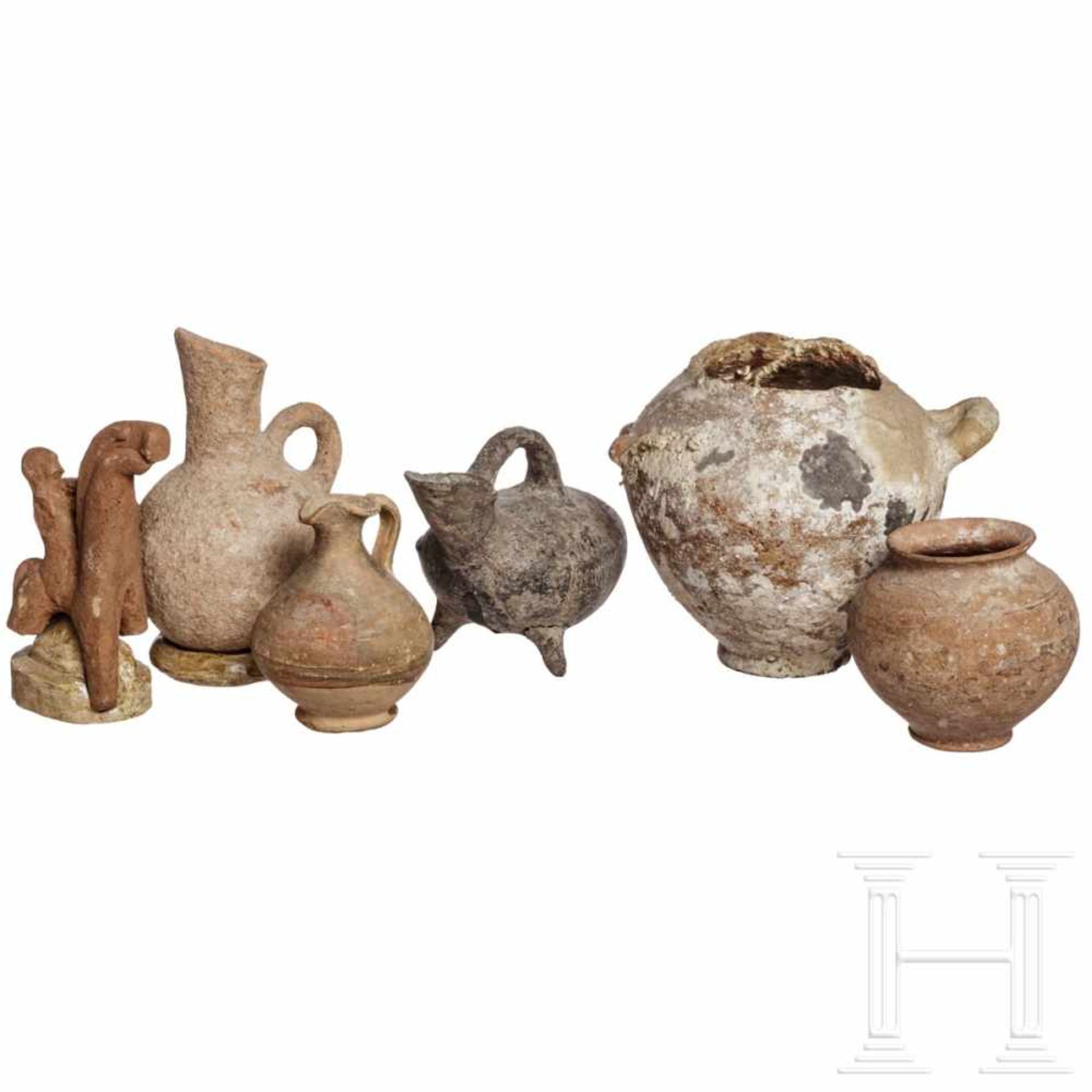 Hethitische Keramikgruppe, Anatolien, 2. Jtsd. v. Chr. - Bild 2 aus 2
