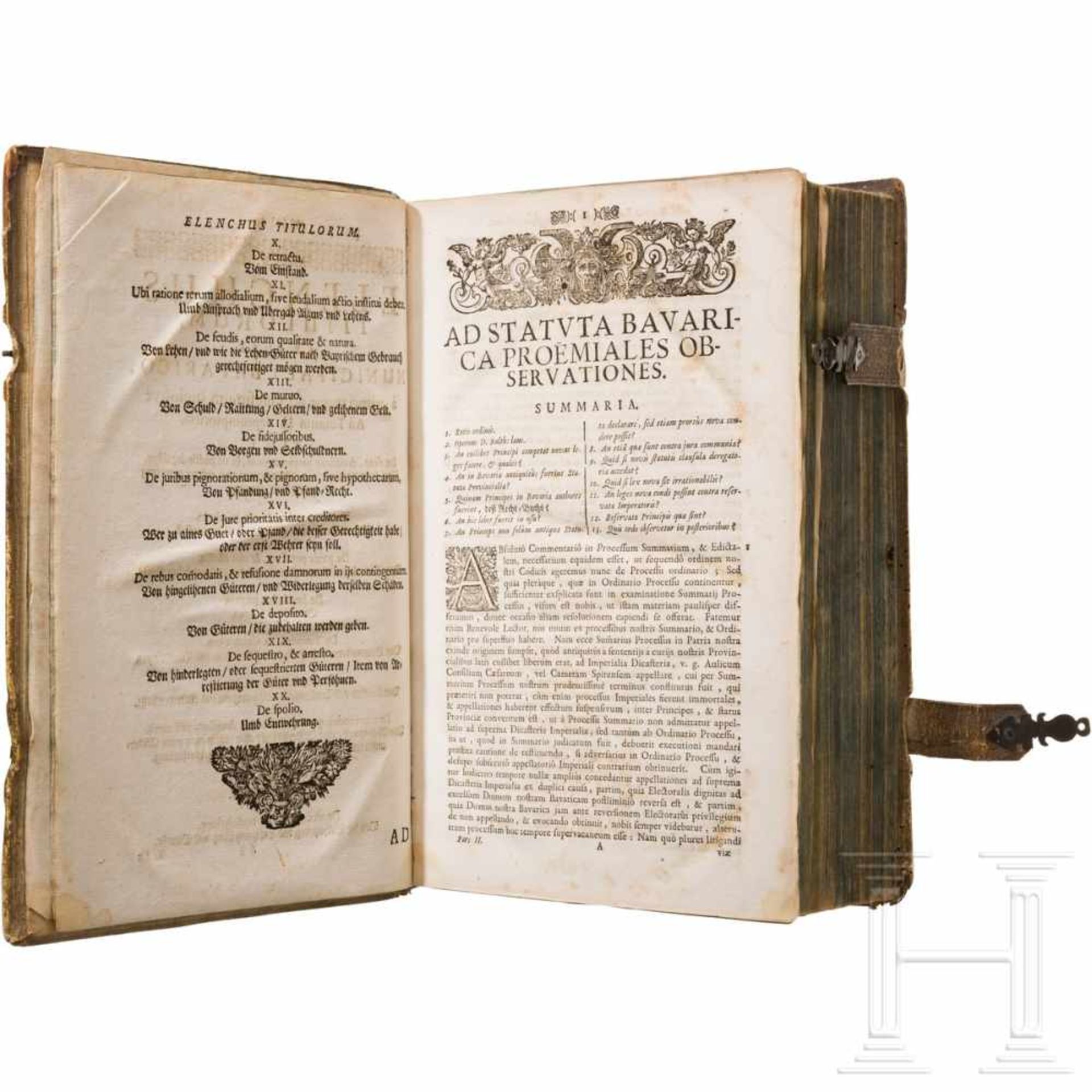 Johannis Hermann, "Commentarii ad Jus Municipale Bavaricum", München, 1645 - Bild 3 aus 3