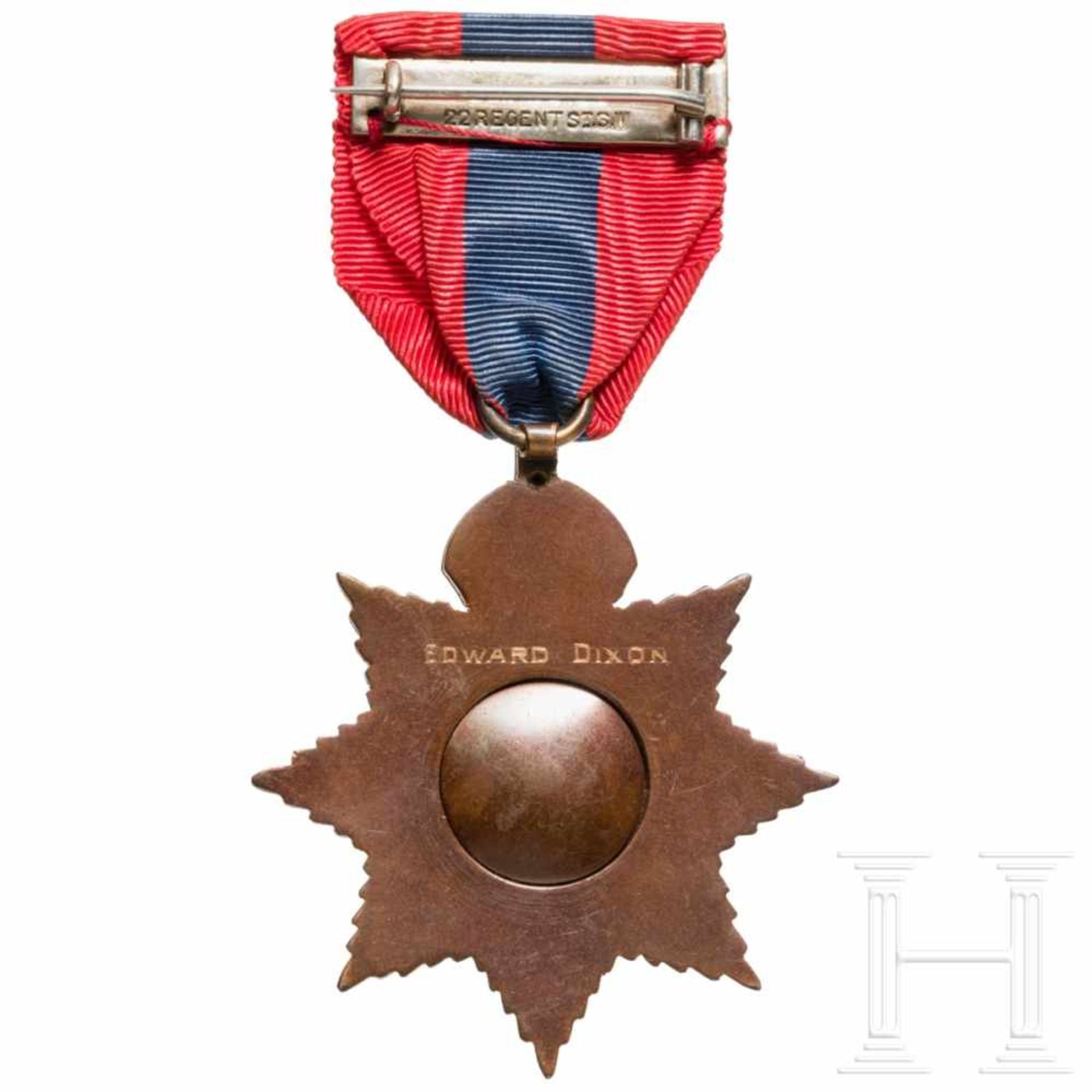Großbritannien - Imperial Service Medal mit Urkunde, datiert 1913 - Bild 3 aus 3