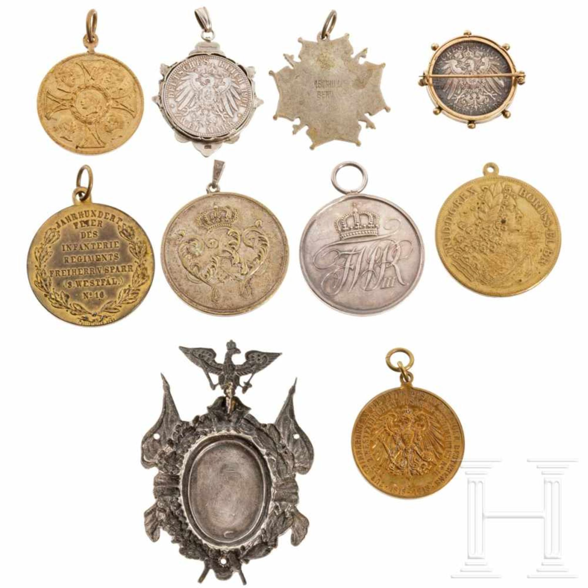 Zehn Auszeichnungen, Preußen, 1707 - 1918 - Bild 2 aus 2